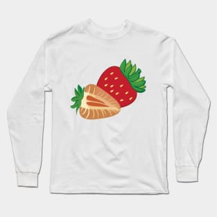 La fresa fruta de primavera Long Sleeve T-Shirt